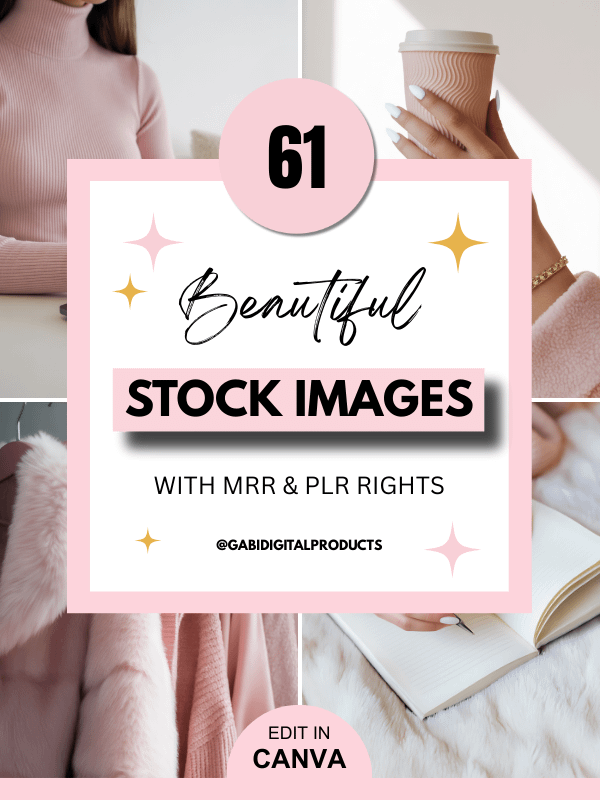 MRR & PLR Pink Aesthetic Stock Photos product image (1)