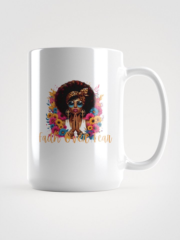 Prayerful Afro Woman Mug product image (1)