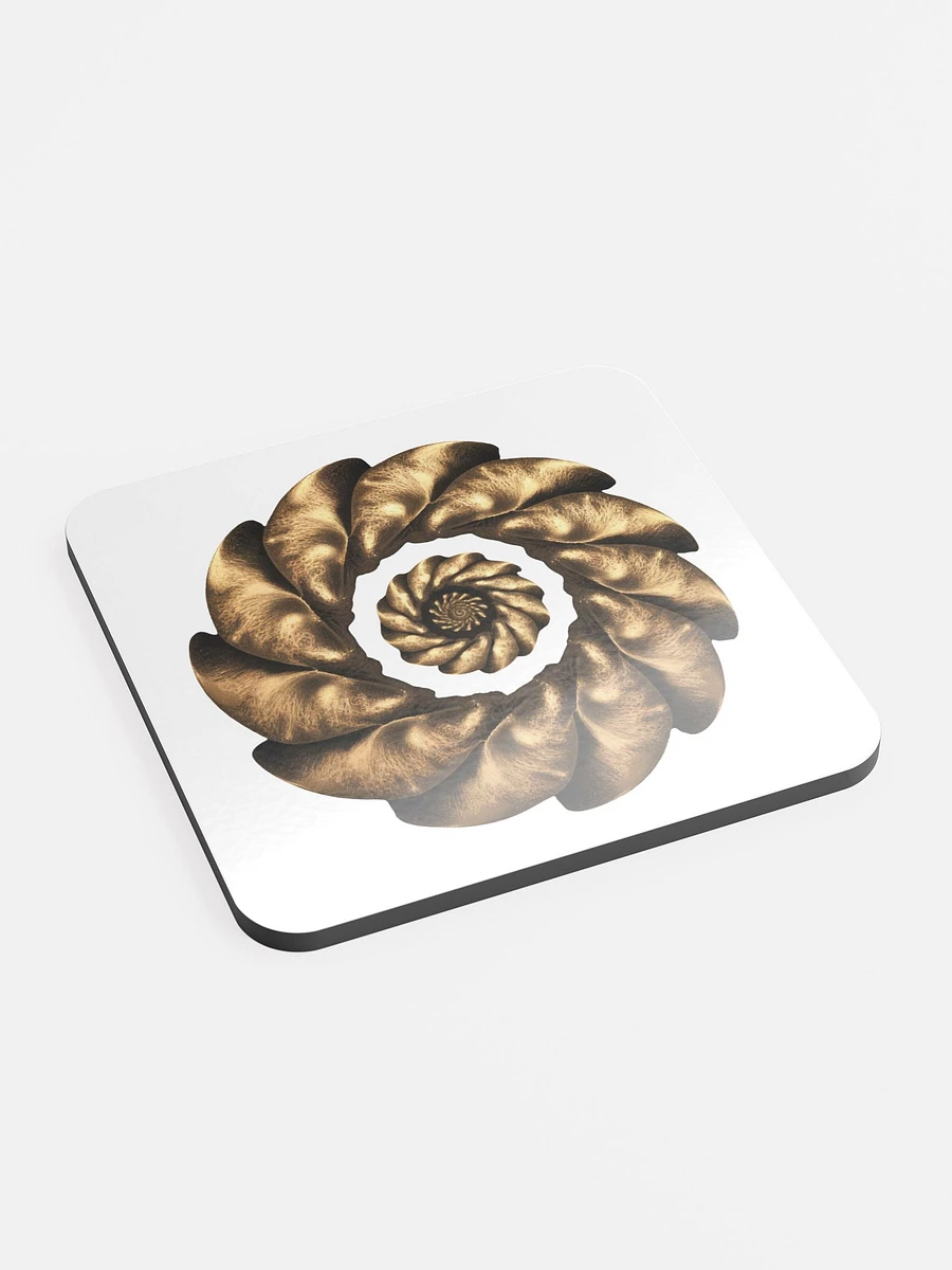 Golden Spiral Cork Coaster Set product image (4)