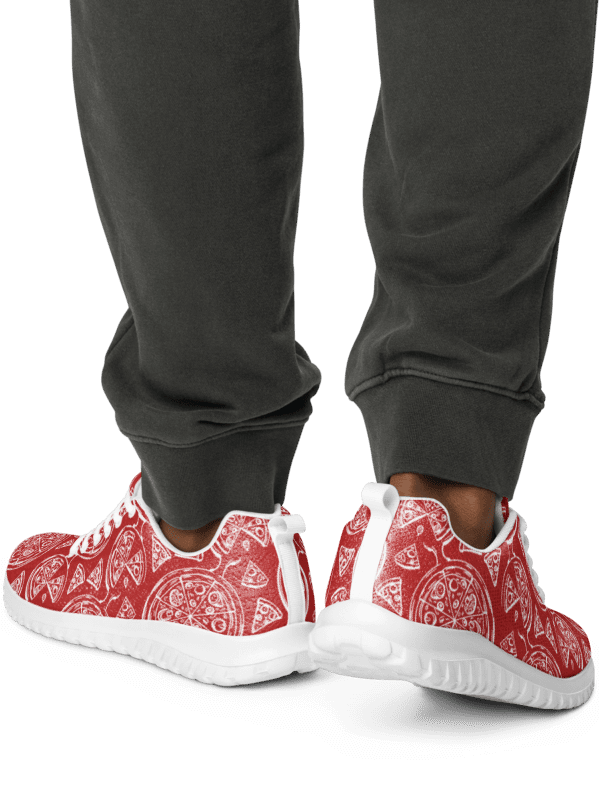 Pizza Athletic Shoes Red/White Male product image (8)