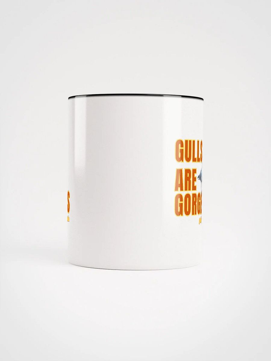 Gulls are Gorgeous - Gull Propaganda Long Sleeve Ceramic Mug with Colour interior product image (50)