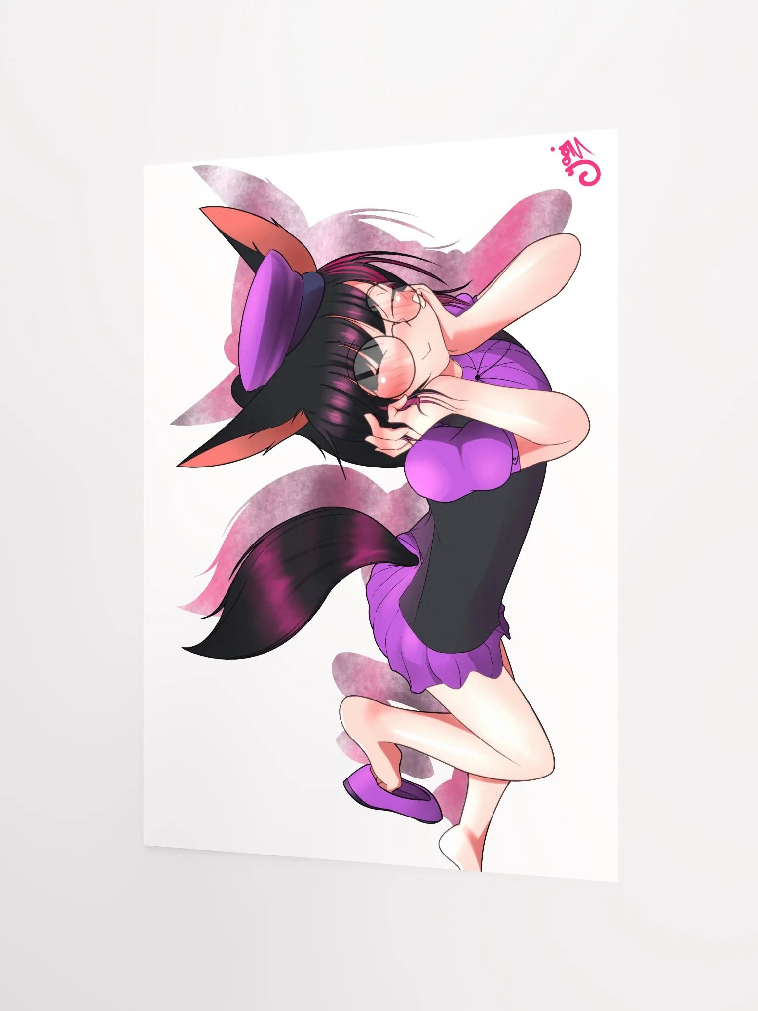 Donad FFXIV Lying down Poster product image (4)
