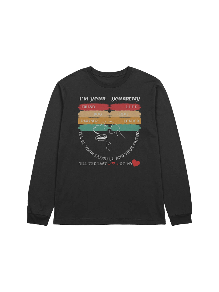True Friend Dog Lover Long Sleeve T-Shirt product image (1)