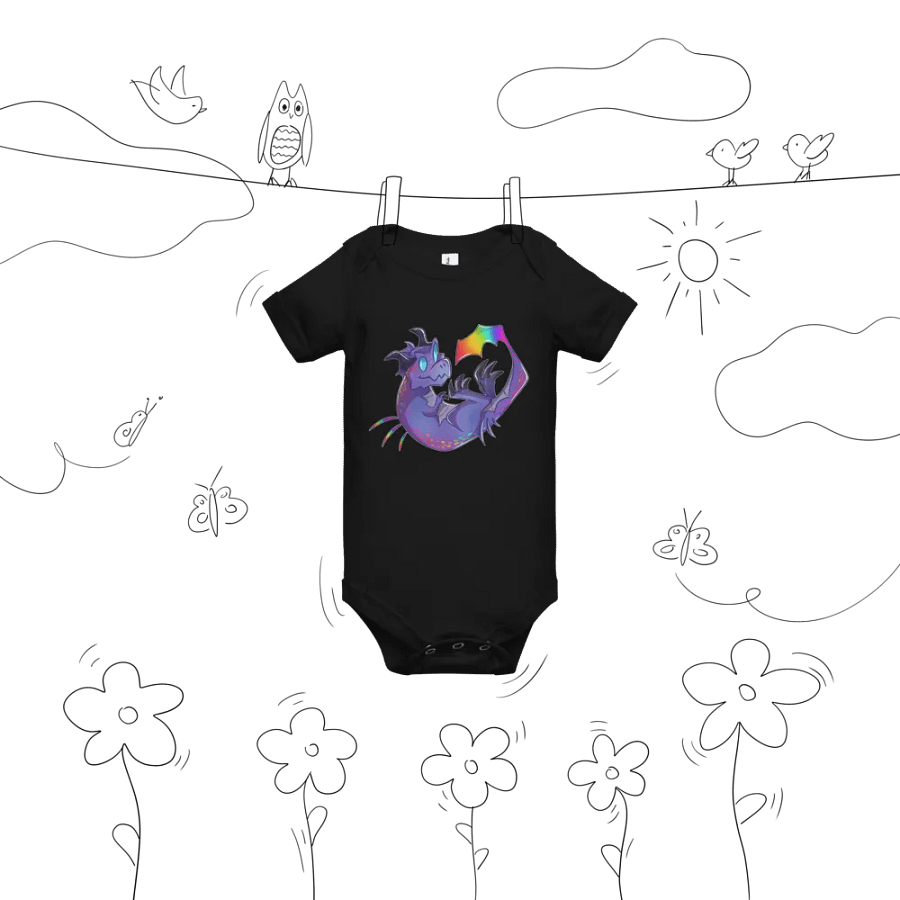 Rainbow Nycta Baby Onesie product image (9)