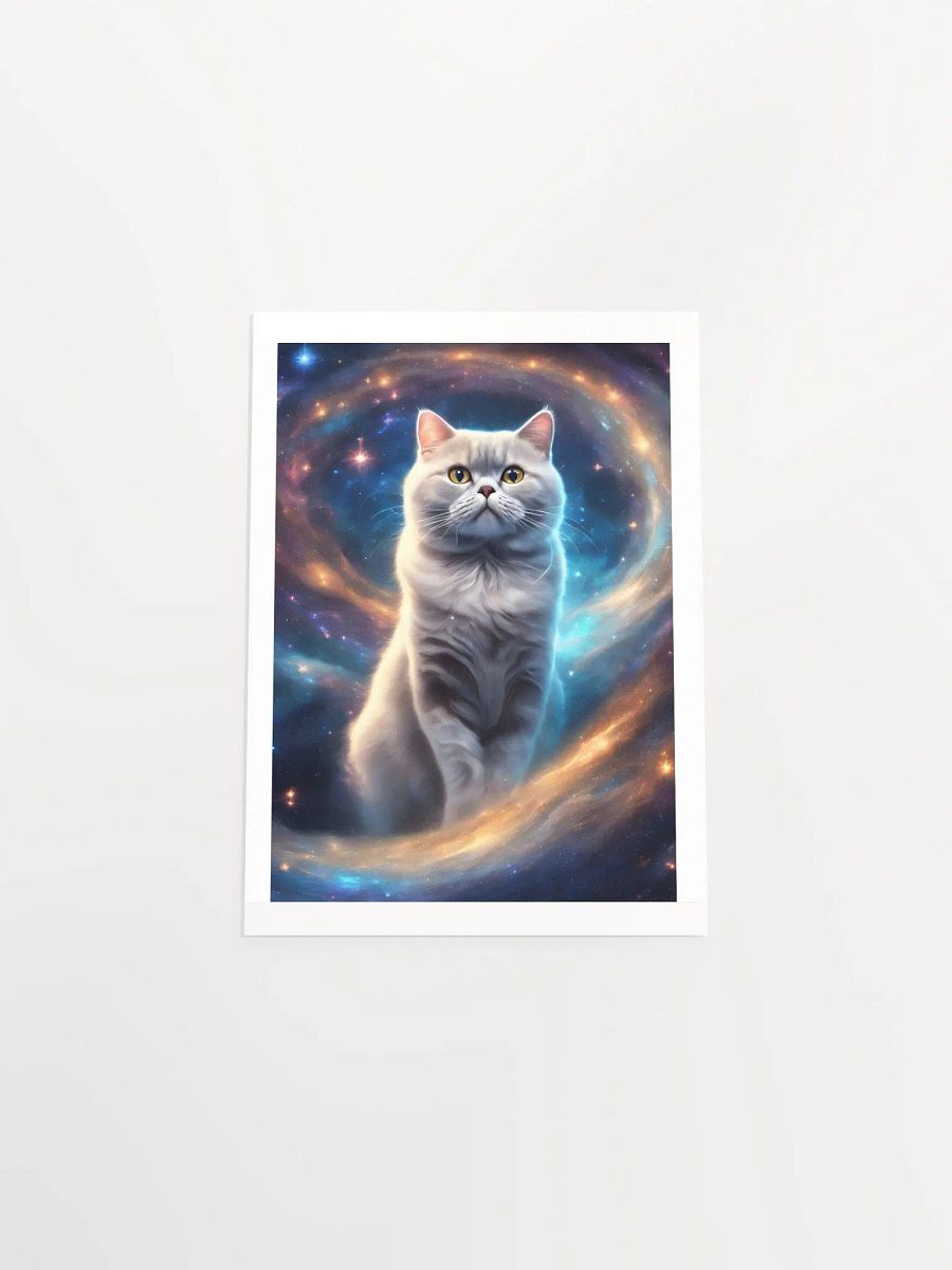 Cosmic British Shorthair Cat Fantasy Poster product image (15)