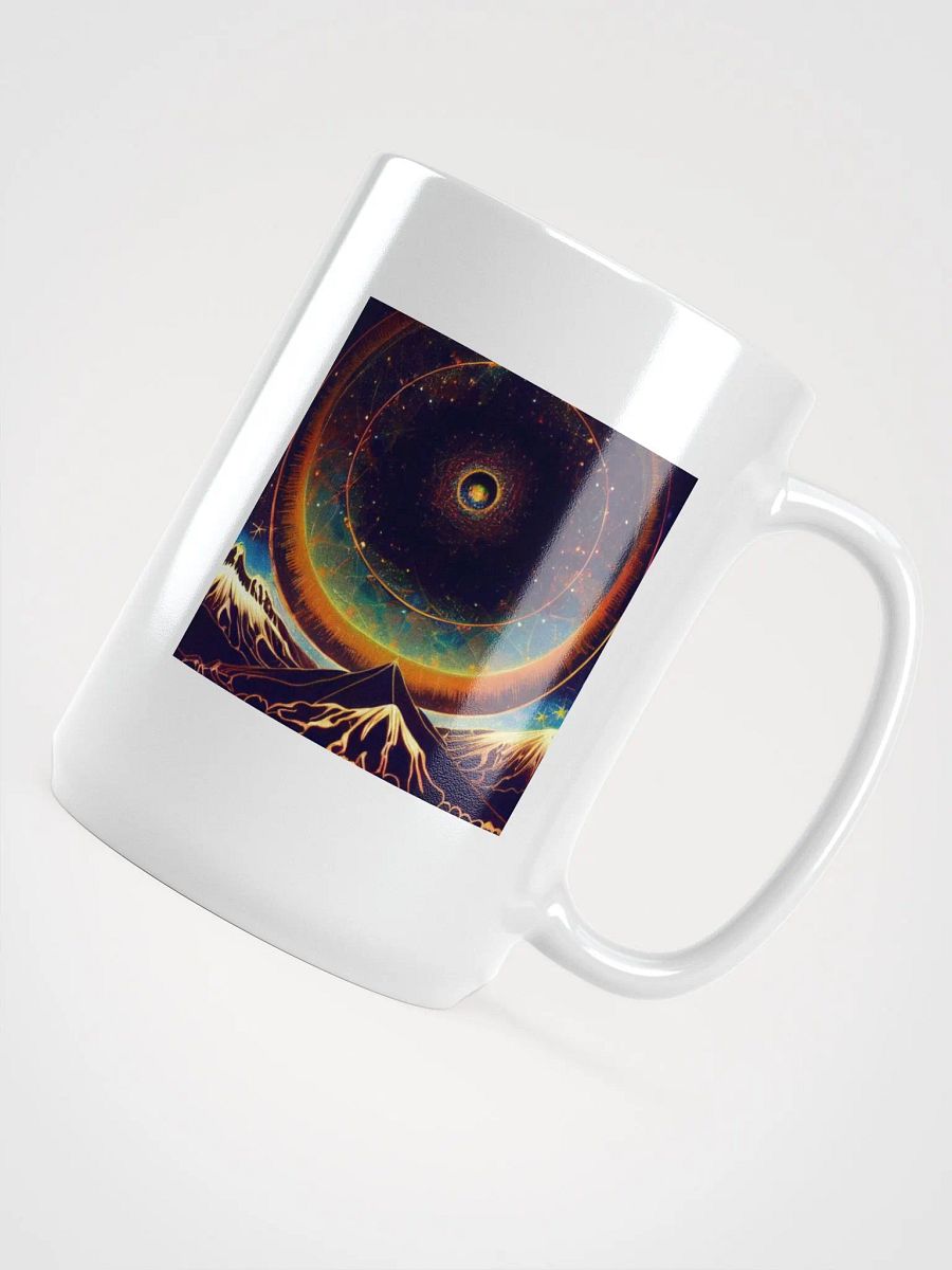Cosmic Portal White Glossy Mug product image (4)
