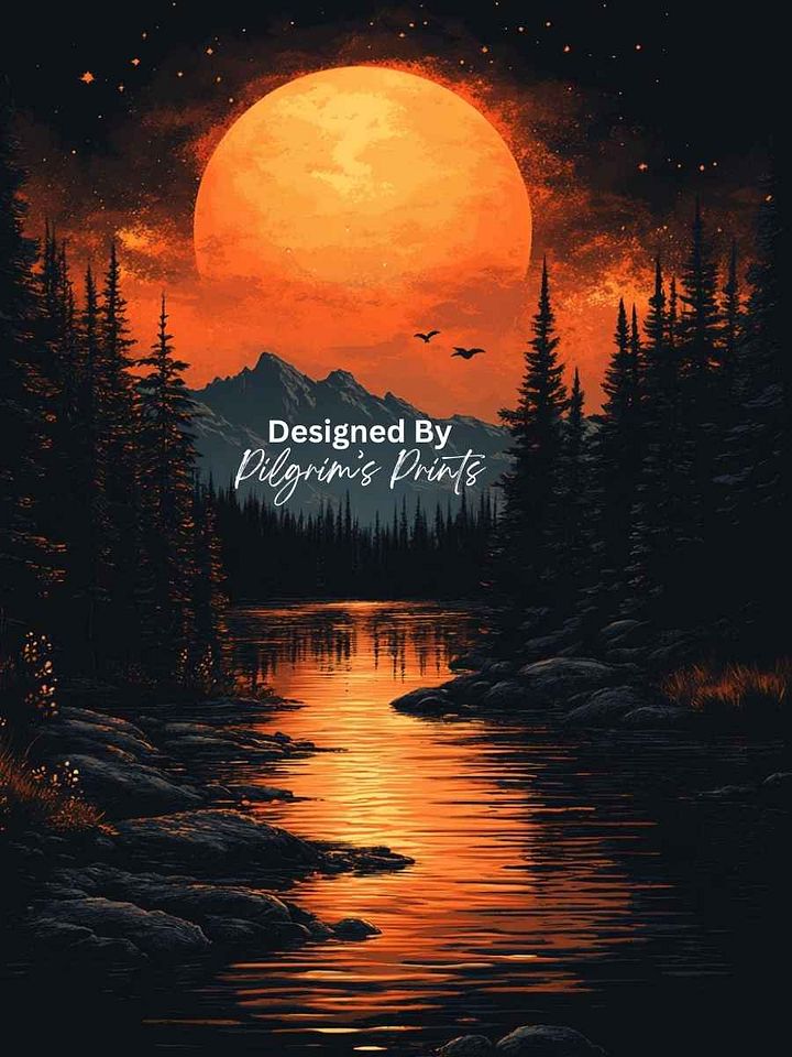 Moonlit Serenity - 9x12 product image (1)