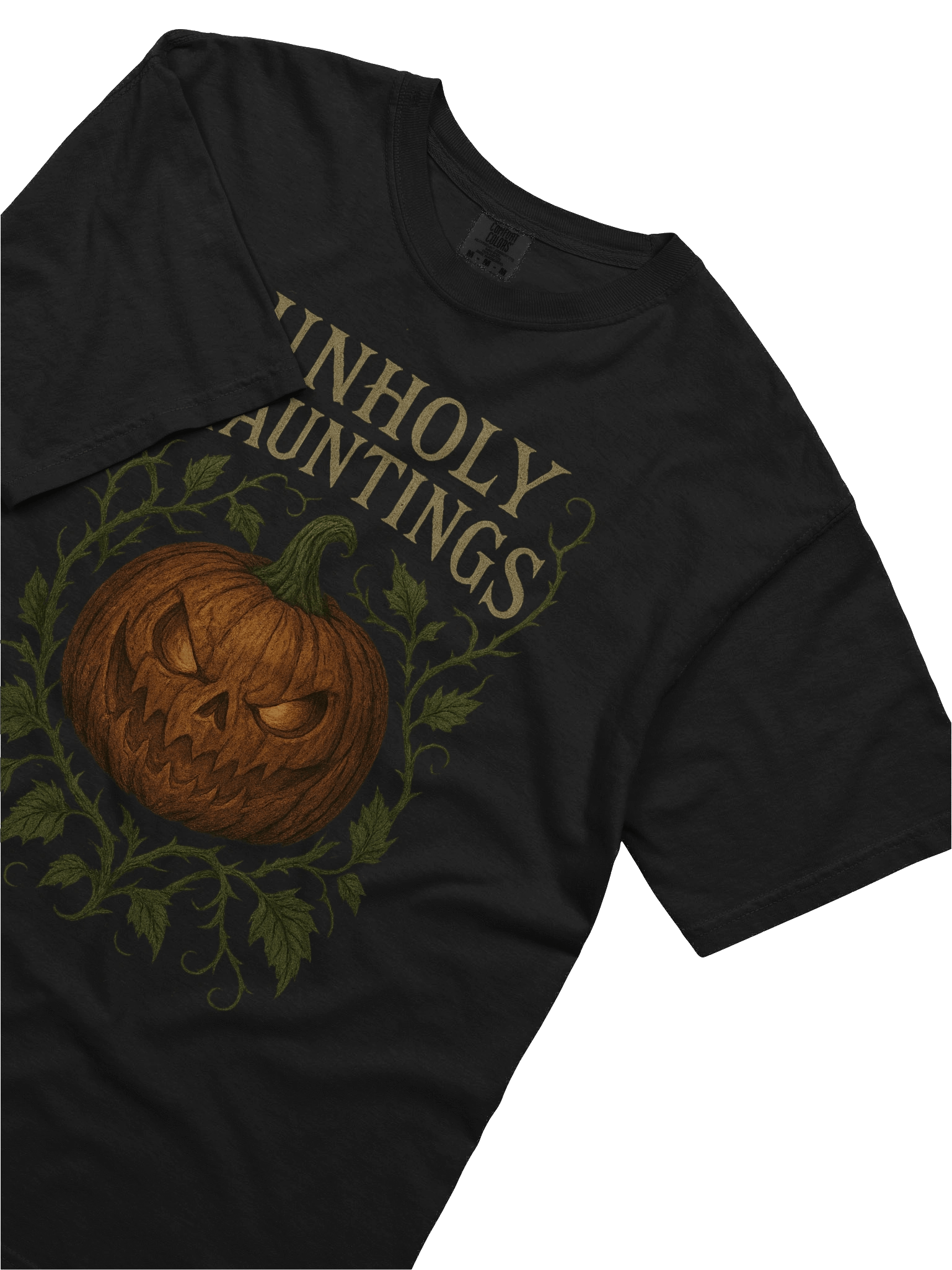 Unholy Hauntings HC Pumpkin Tee product image (5)