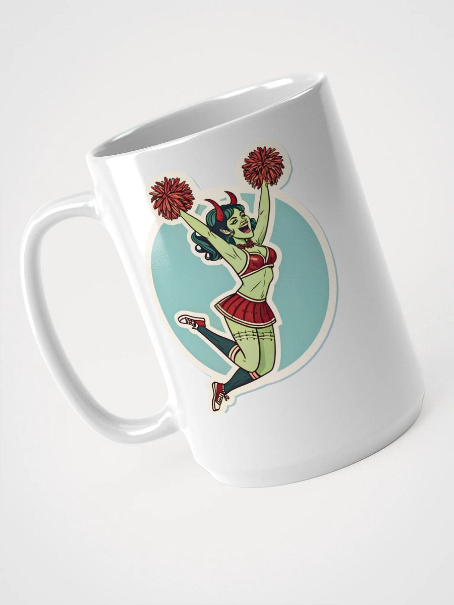 Zombi satanic Cheerleader pinup girl Mug product image (3)