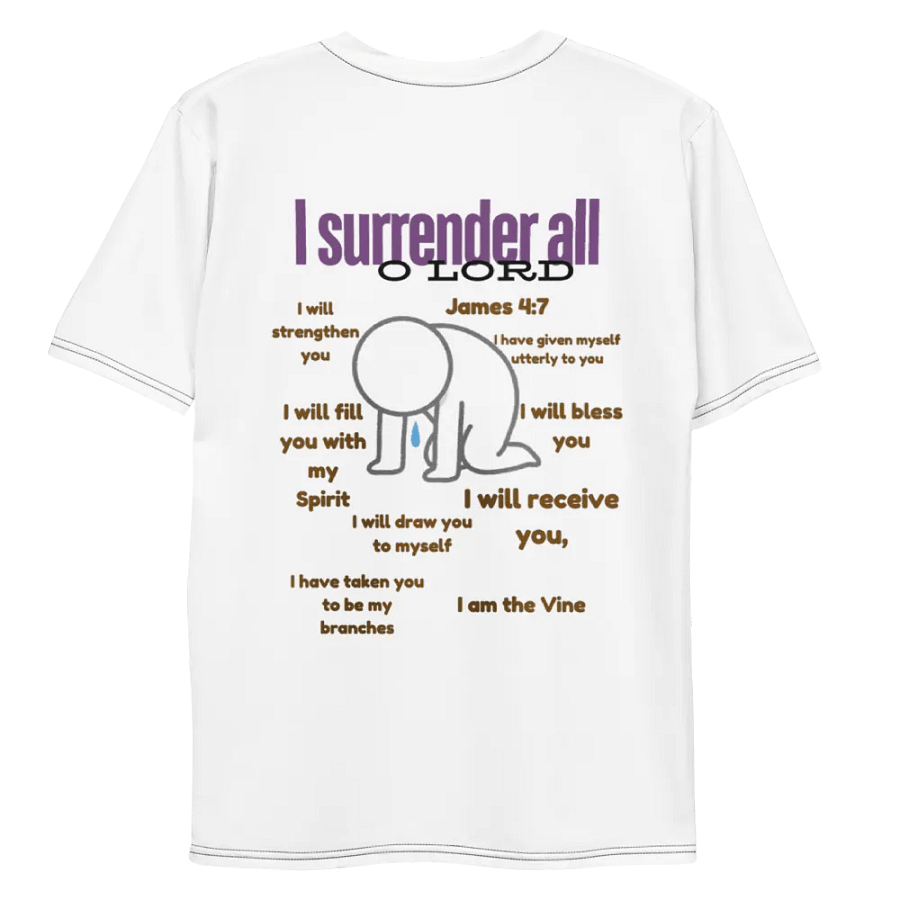 I surrender all to jesus Crew Neck T-Shirt product image (9)