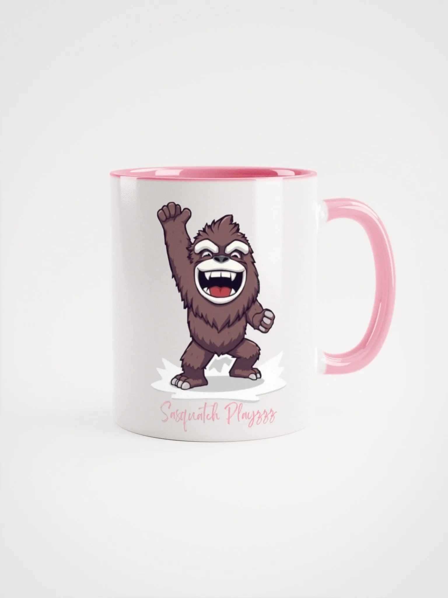 Sasquatch Playzzz Pink Mug! product image (1)