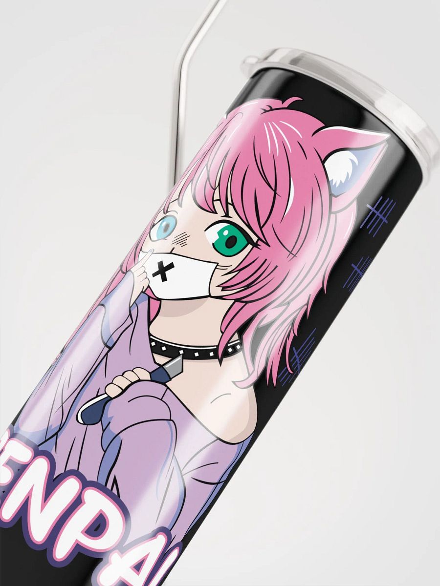 Whispering Senpai Stainless Steel Tumbler product image (5)