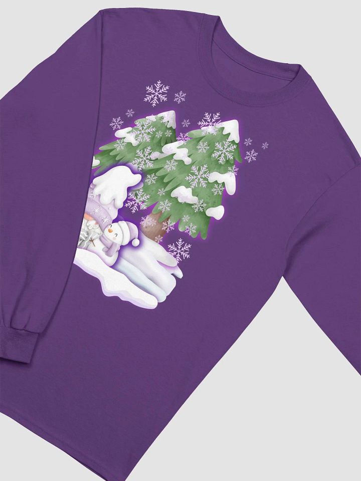 Whimsical Winter Gnome Long Sleeve Tee product image (2)