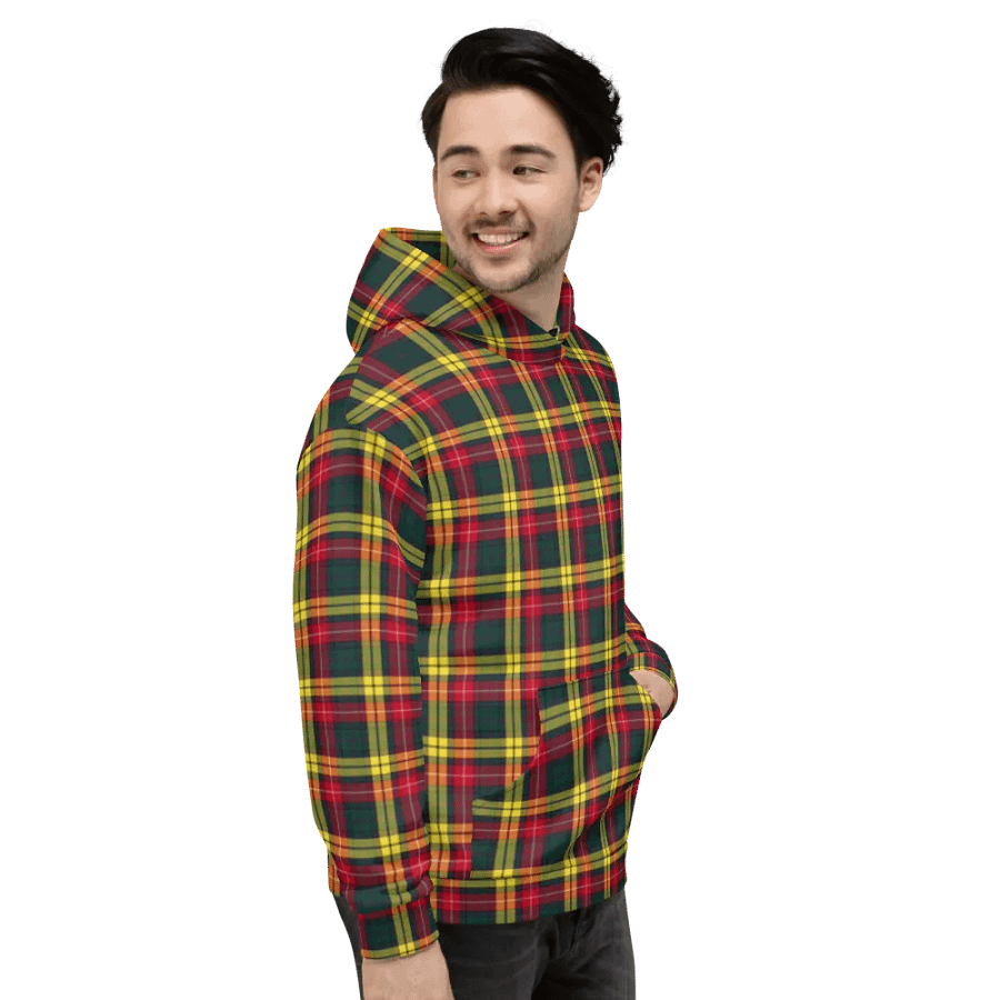 Buchanan Clan Tartan Hoodie product image (5)