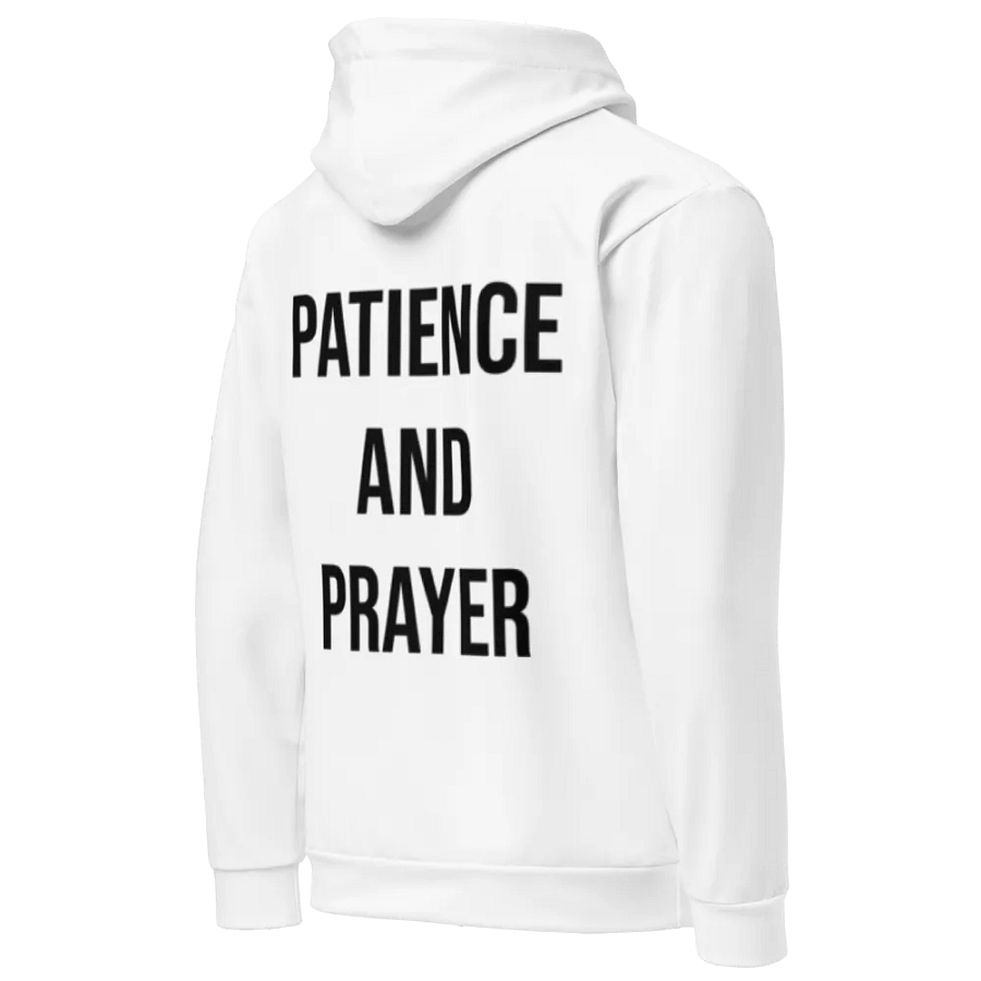 Strength in Patience -Midnight Black Canvas Unisex Hoodie product image (5)