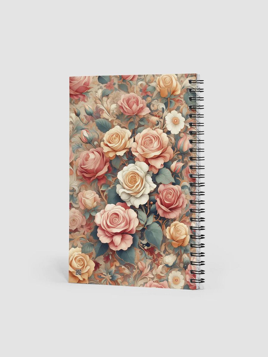 Royal Floral Spiral Notebook product image (2)