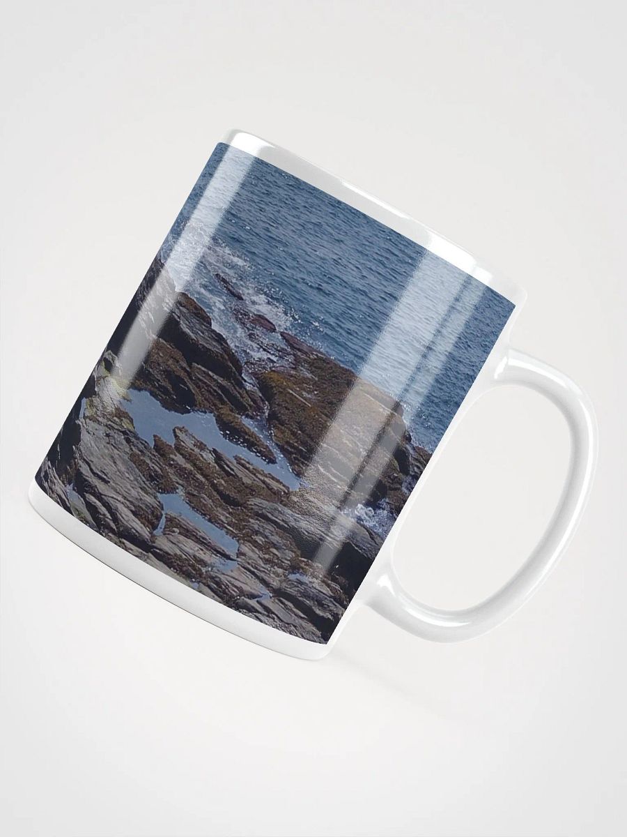 New England Poem Excerpt Mug (Photograph taken at Beavertail in Jamestown, Rhode Island) product image (5)