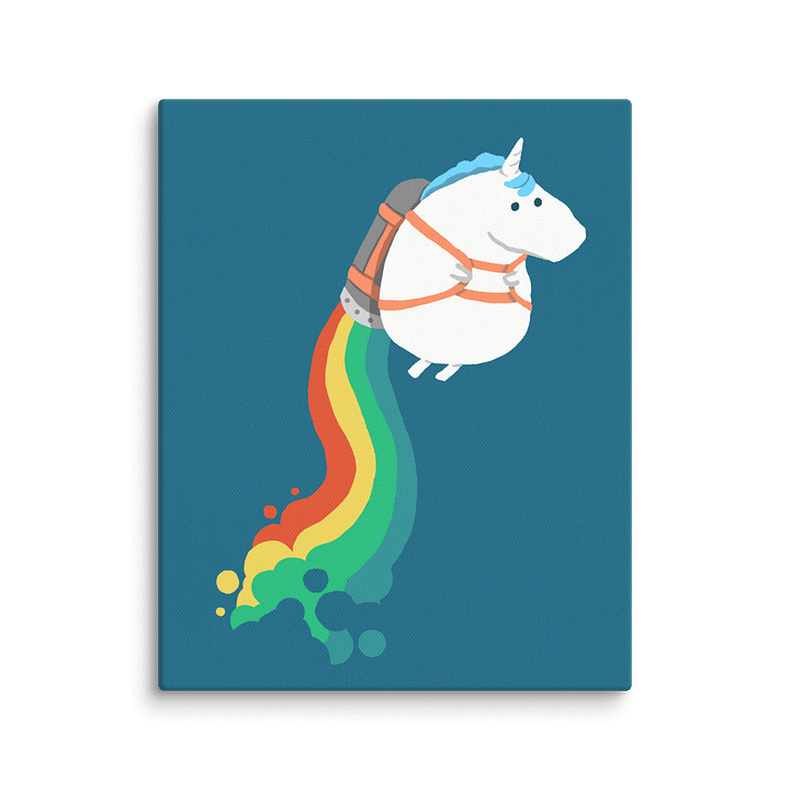 Flying Unicorn canvas art print product image (15)