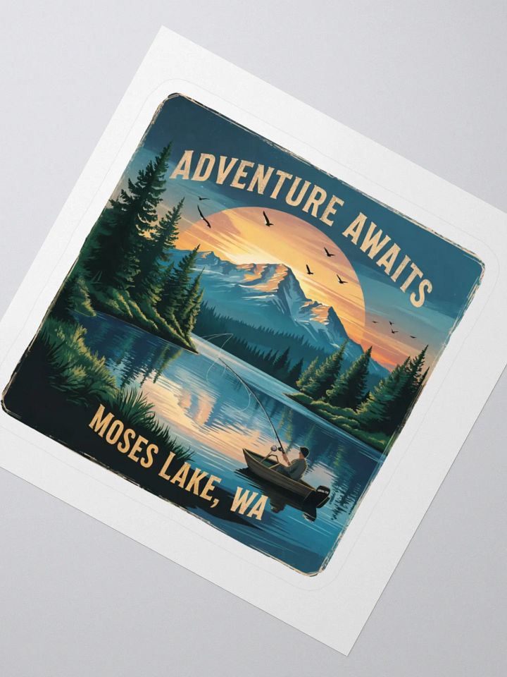 Moses Lake - Tranquil Adventure Kiss Cut Stickers product image (2)