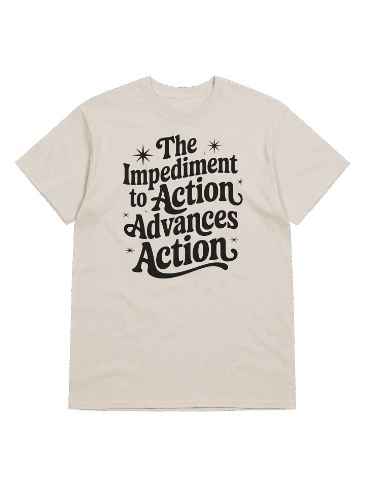 The Impediment to Action Advances Action - Stoic Wisdom TSHIRT product image (14)