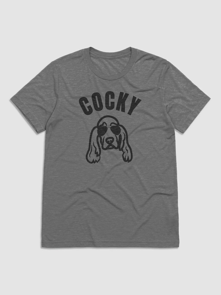 Cocky (Cocker Spaniel tee) // Unisex Triblend product image (1)