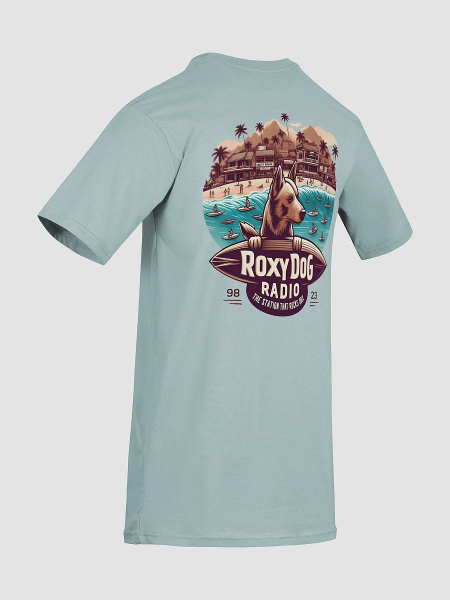 Roxy Dog Radio OBX Beach Surf Custom T-Shirt product image (32)