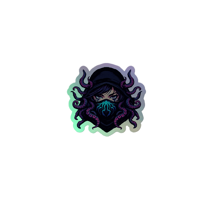Masked Calypso Holographic Sticker product image (2)