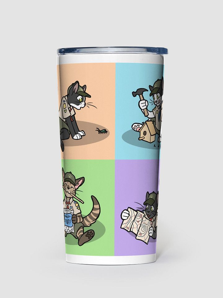 Goop Troop 4-Panel Steel Tumbler product image (1)