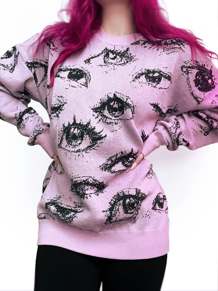 eyes on me // light knit sweater product image (1)