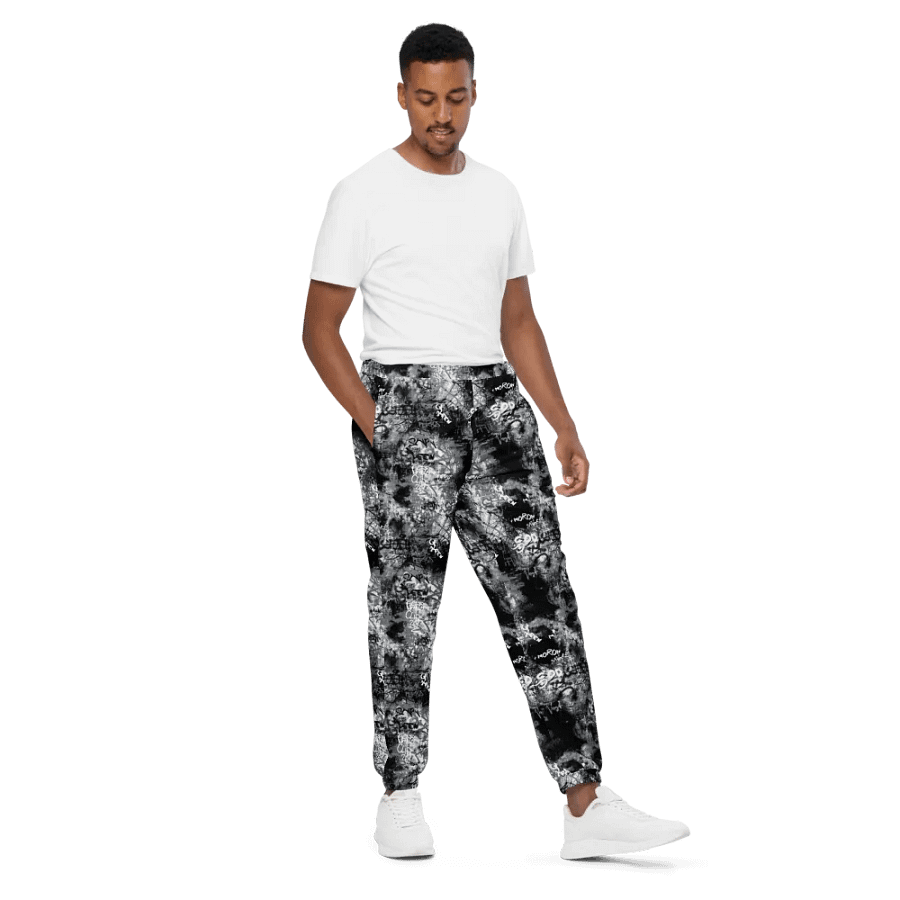 Black and White Graffiti | Unisex Track Pants product image (3)