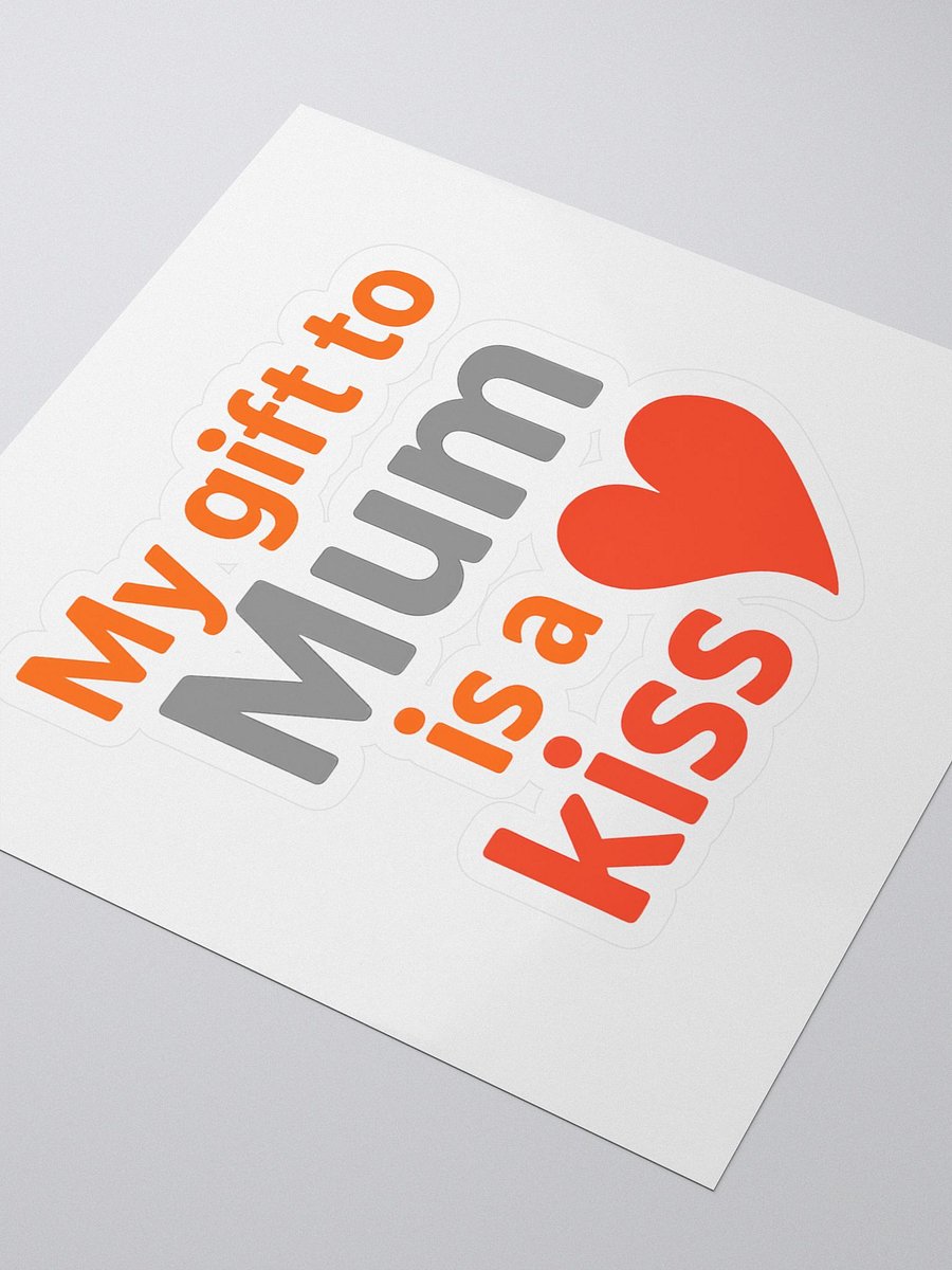 Mum's Kiss Cut Stickers product image (3)