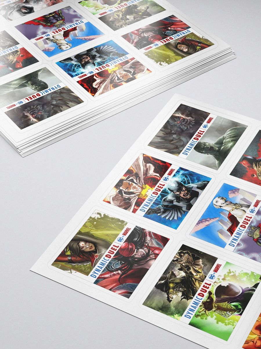 Dynamic Duel Episode Cover Stickers - Series 3 product image (5)