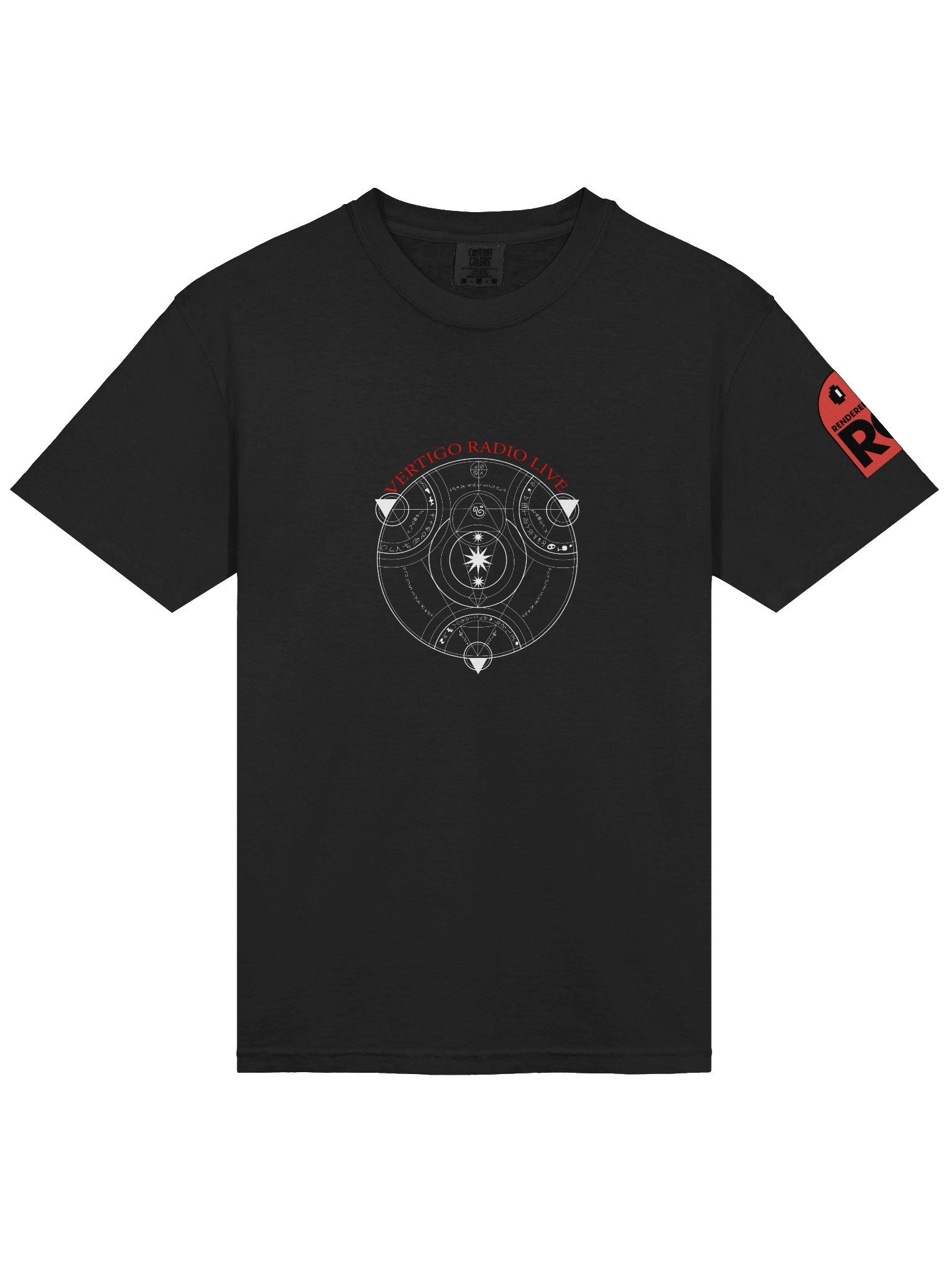 Vertigo Radio Live T-Shirt: Vector Red product image (24)