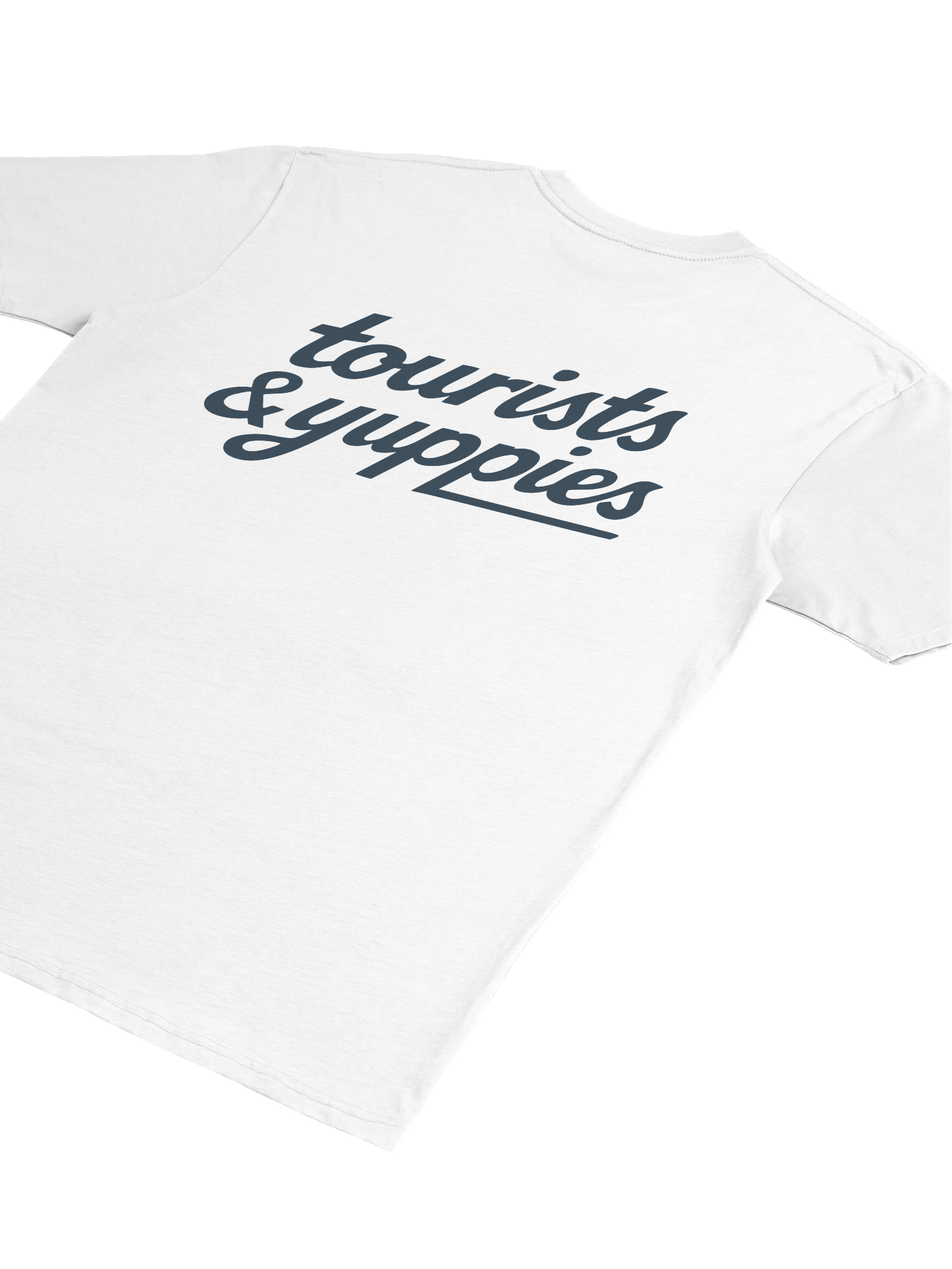 Tourist & Yuppies Printed Premium Heavyweight White Tee product image (6)