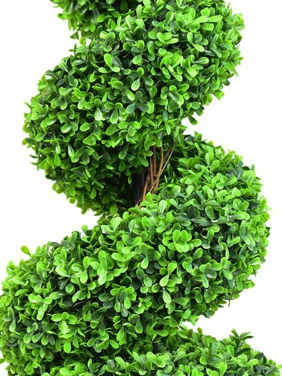 New ProductDOUBLE TREE | Artificial Spiral Tree | 90cm Spiral Topiary Bonsai Plant Tree product image (3)