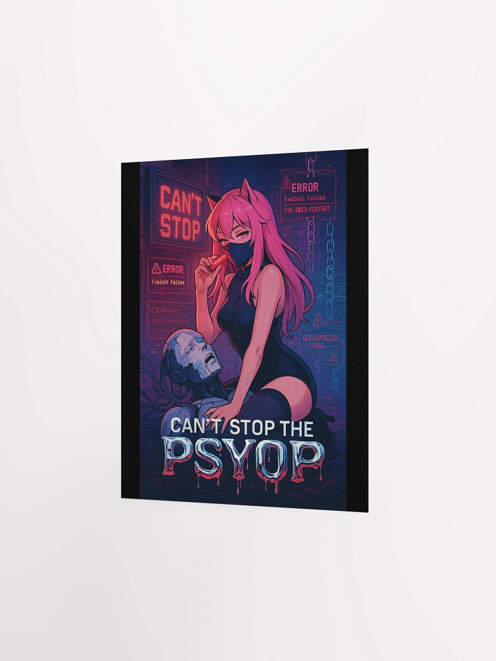Yuki - Cant Stop The Psyop - Print product image (2)