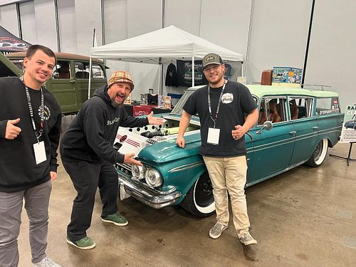 Amazing time here @covaautoshow Such a great team that puts this event on! We met a ton of new friends and saw some amazing b...