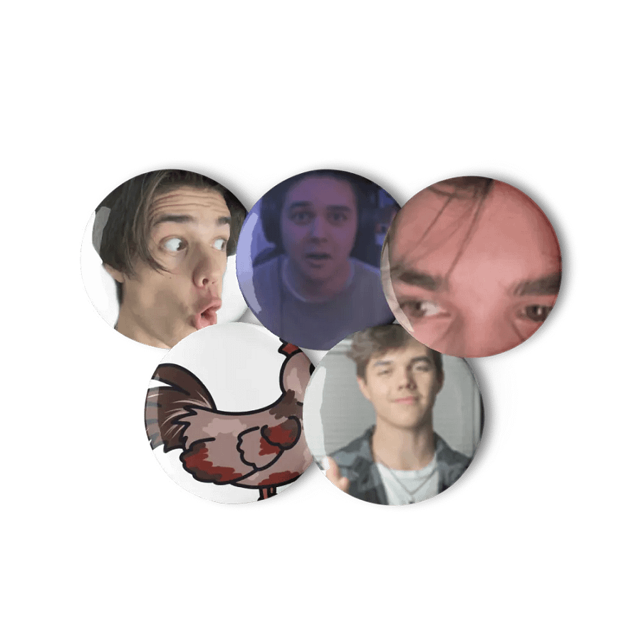 Bradenrds Emotes Pin Set product image (2)