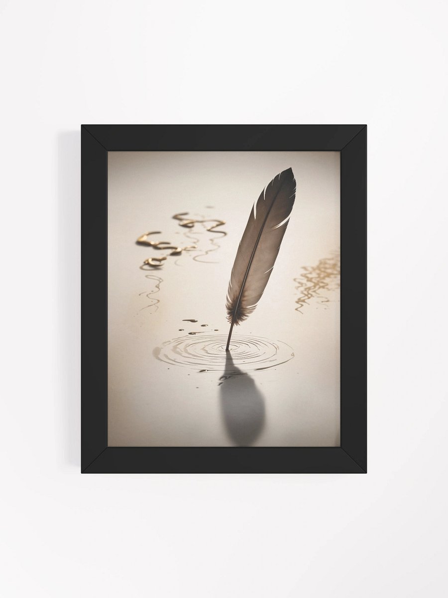 Ink of Silence Framed Print product image (44)