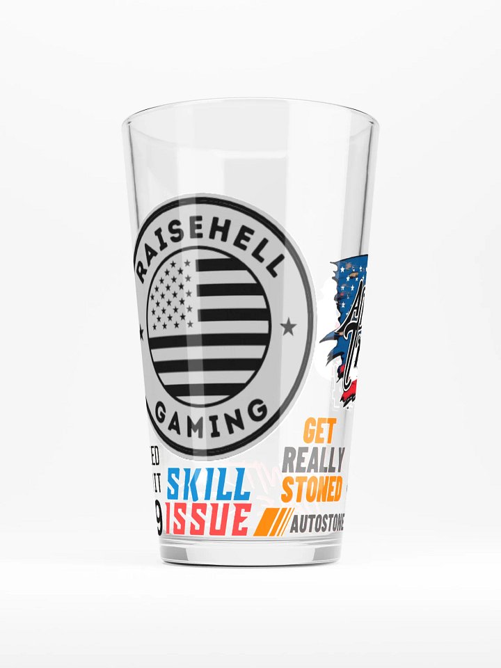 RaiseHellGaming Wild Pint Glass product image (1)