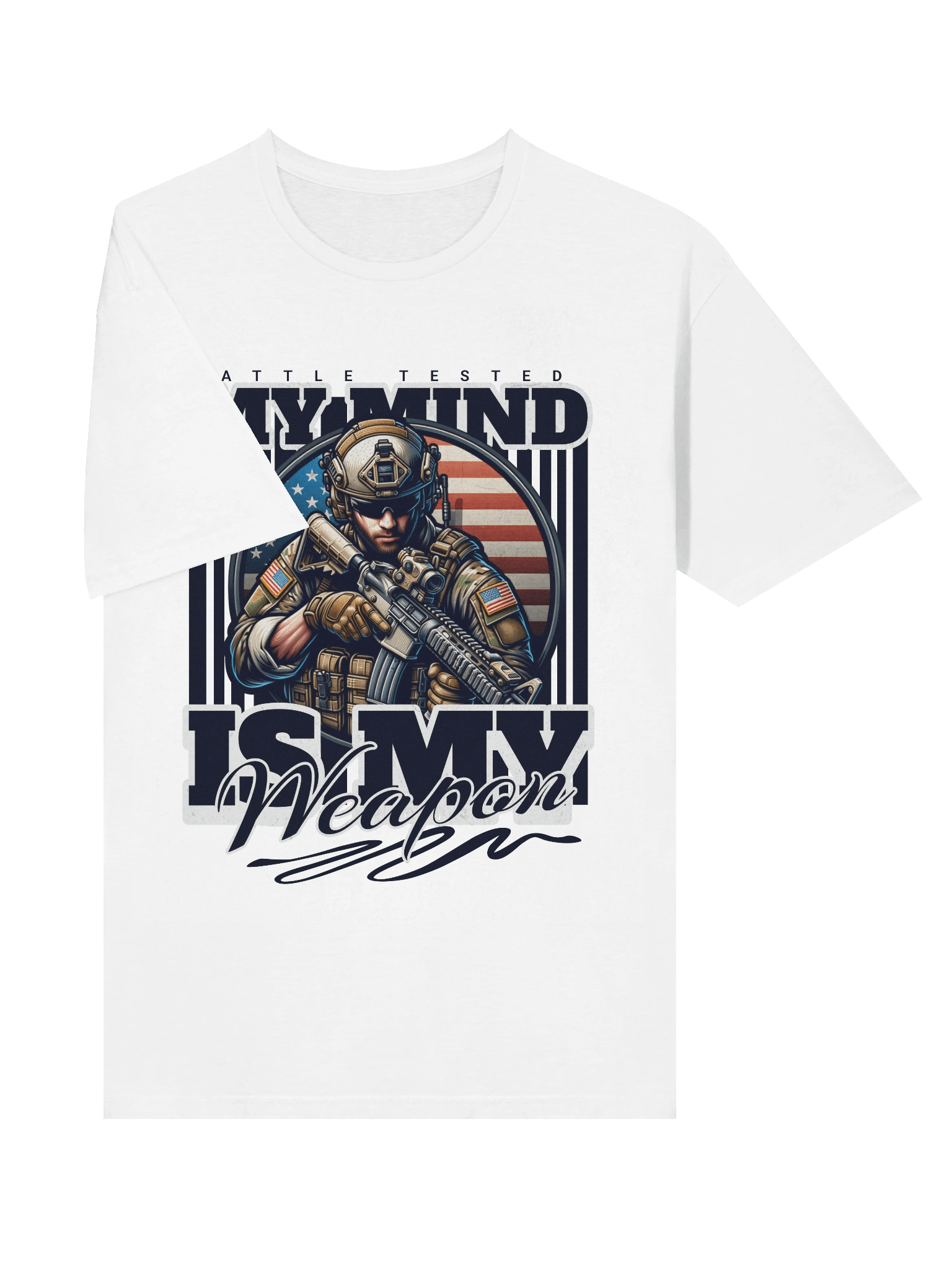 Battle Tested: My Mind Is My Weapon Tee product image (6)