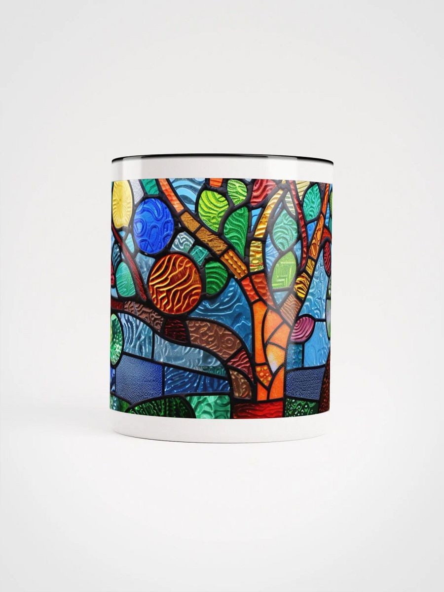 Kindness in Every Sip - Stained Glass Inspired Ceramic Mug product image (5)