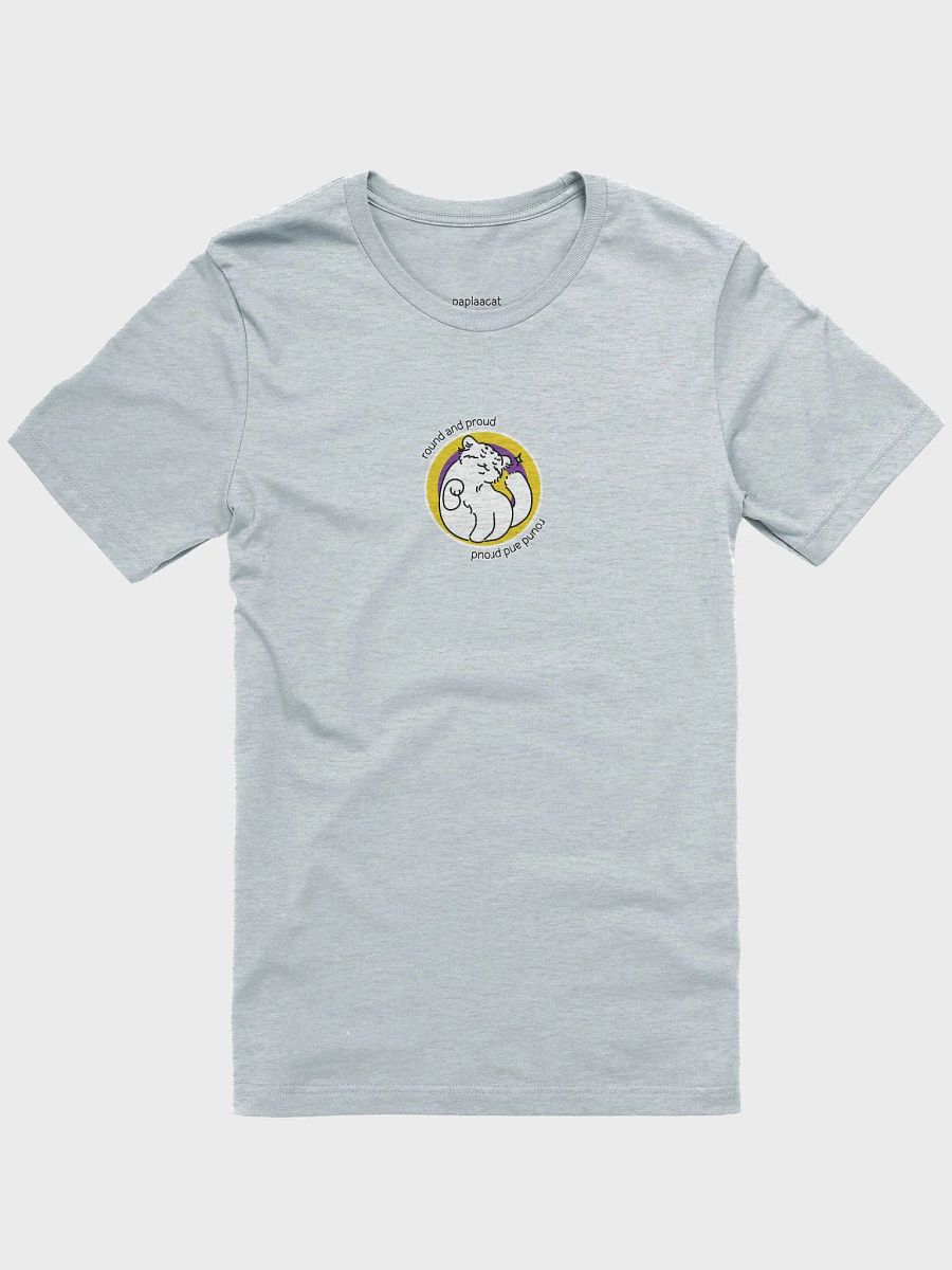 Round and Proud Manul Intersex Version - Bella+Canvas Unisex T-Shirt product image (9)
