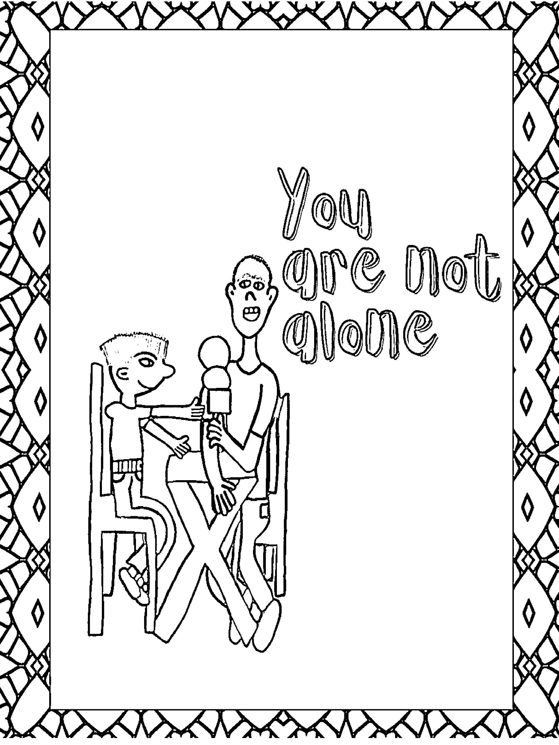 40 Positive Self Esteem Quotes Coloring Journal: Affirmations and Self Confidence Quotes and Patterns to Color for Young Women product image (2)