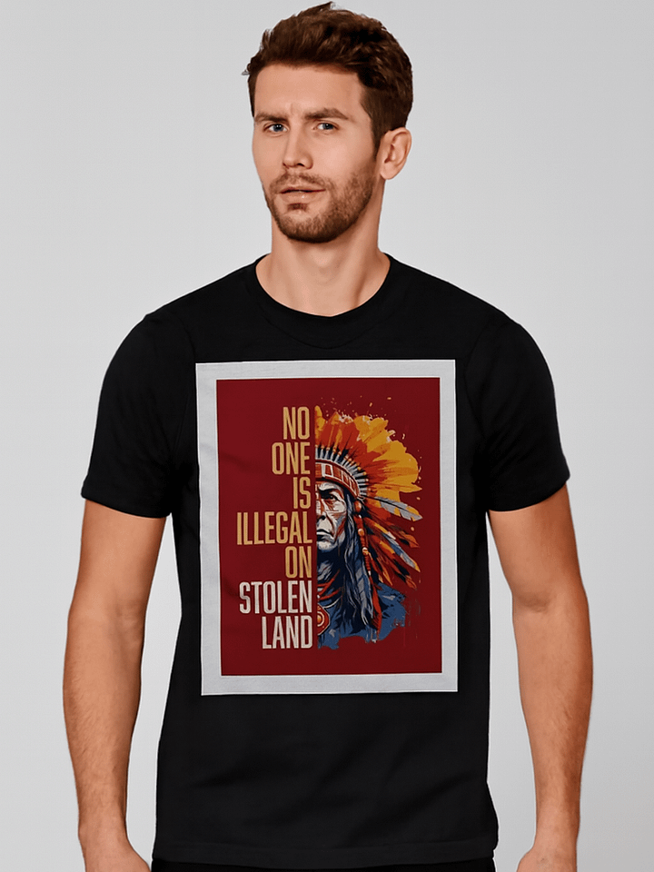 Indigenous Rights Statement T-Shirt product image (1)