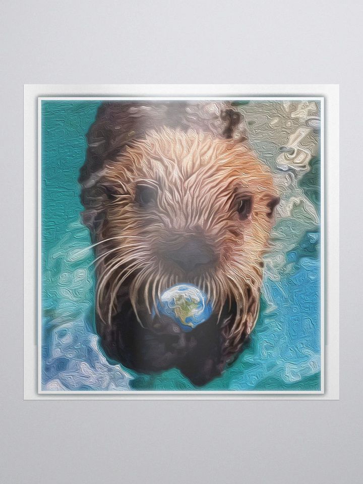 Otter This World Sticker product image (1)