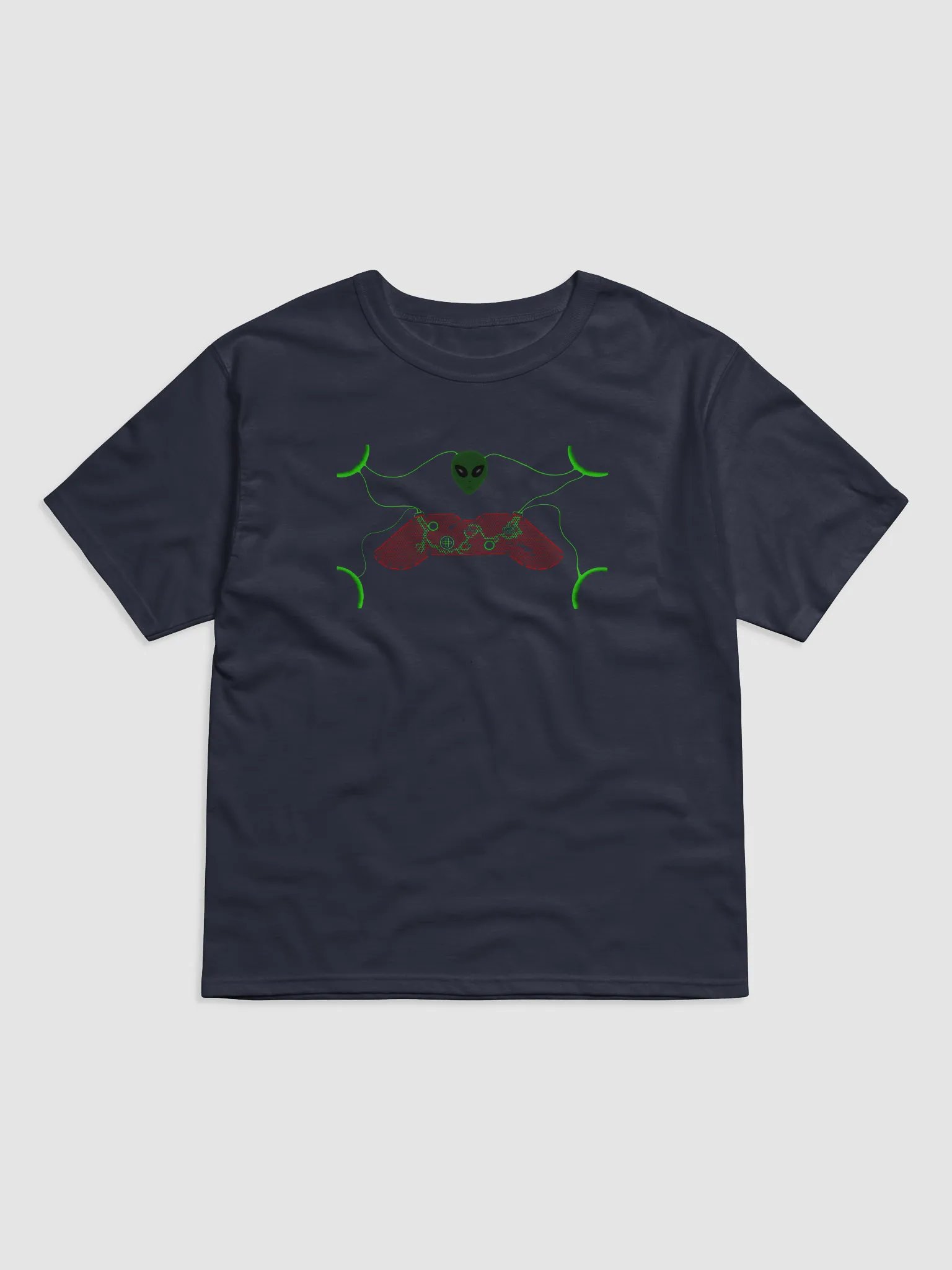 Galactic Gamer Alien T-Shirt product image (1)