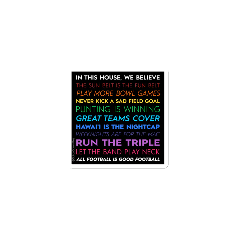 In This House Magnet (3 Sizes)