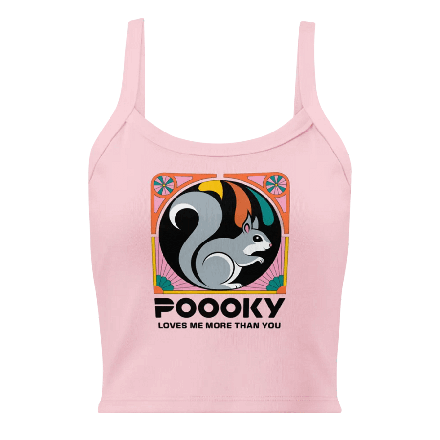 Pooky's Whimsical Squirrel Tank product image (1)