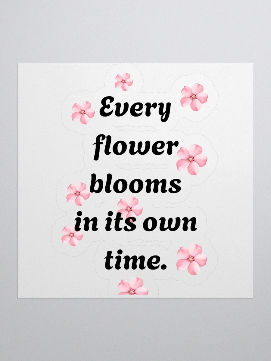 Every Flower Blooms Kiss Cut Stickers product image (3)